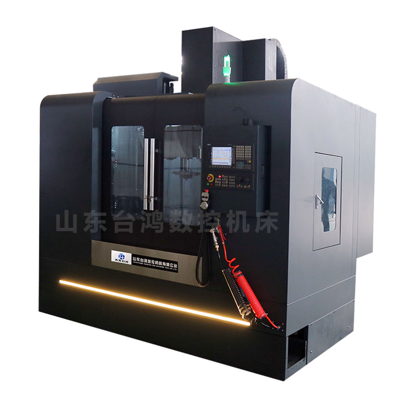 VMC850四轴加工中心出厂前试件
