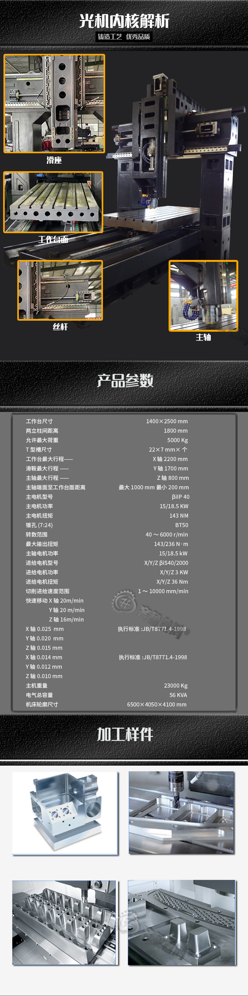 GMB2518卧式龙门加工中心卧式镗铣床动柱式卧式数控机床厂家直供