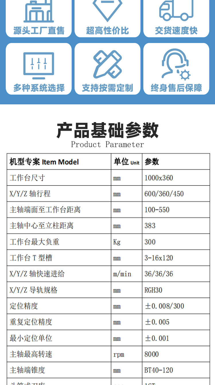 加工中心VMC650CNC加工中心数控立式加工中心数控铣床