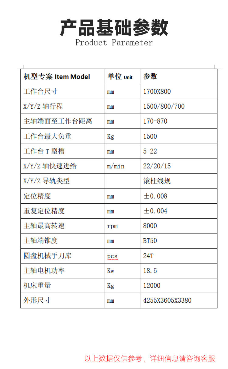 vmc1580立式加工中心大型模具加工中心机床三轴线轨cnc电脑锣