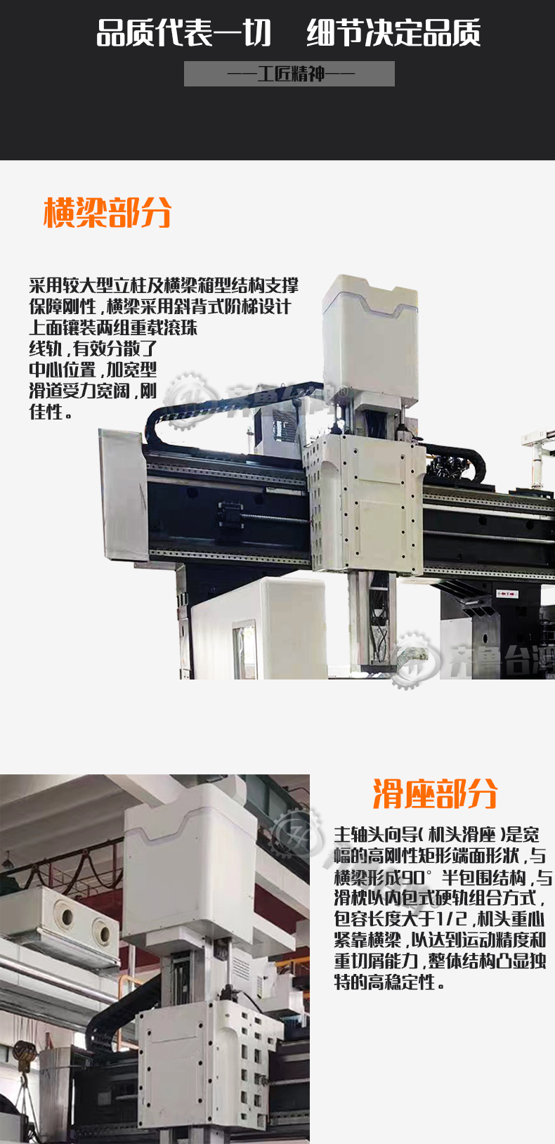1613小型龙门加工中心数控龙门铣床两线一硬