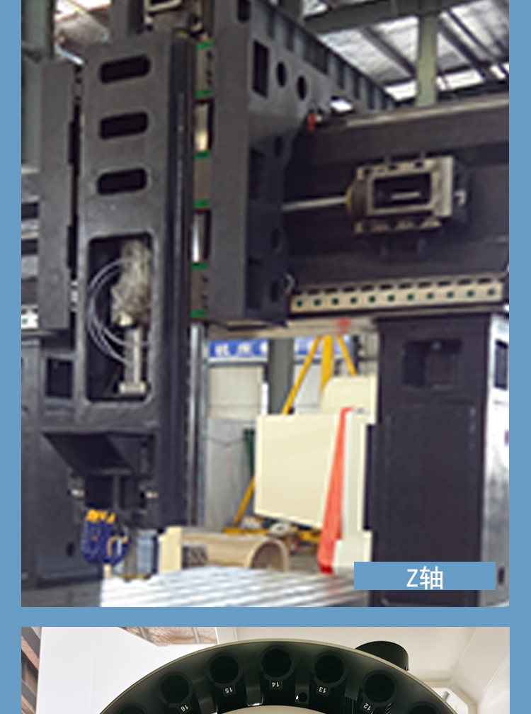 GMC1614龙门加工中心数控龙门铣床两线一硬定梁龙门加工中心
